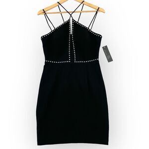 AVERY G Studded Strappy Mini Dress NWT 6